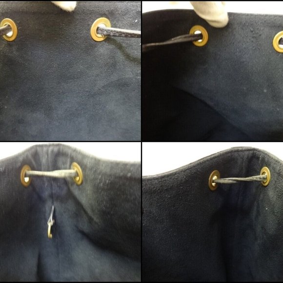 Noe Bucket & Drawstring Bag Black Epi Leather Shoulder Bag - Picture 12 of 12